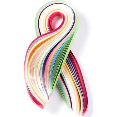 Lino Quilling Kağıdı Aparatlı 12 Renk 120 Şerit
