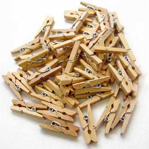 Bu-Bu Mandal 3cm Naturel 40'lı