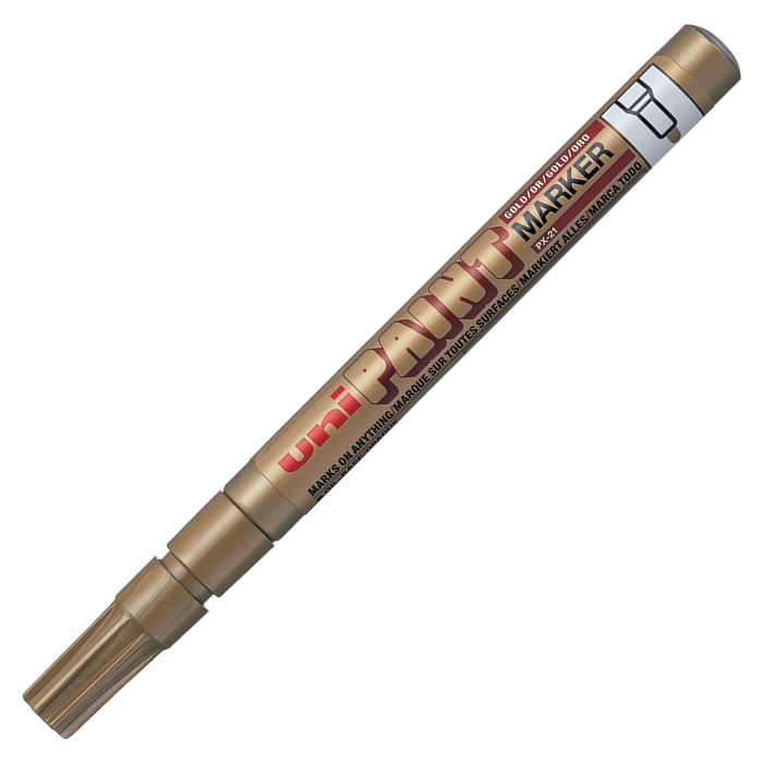 Uni PAINT MARKER 0.8-1.2 Boyama Markörü Altın