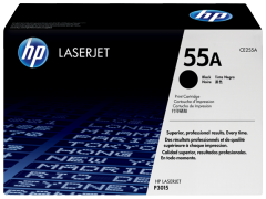 HP 55A Siyah Orijinal LaserJet Toner Kartuşu (CE255A)