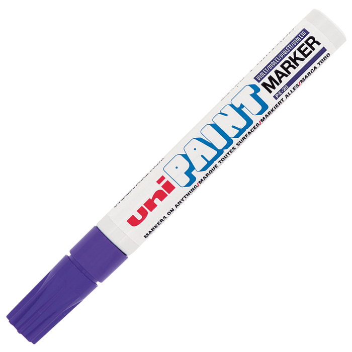 Uni PAINT MARKER 2.2-2.8 Boyama Markörü Mor
