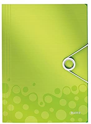 Leitz Active Wow İnce Lastikli Dosya 4599 Metalik Mavi