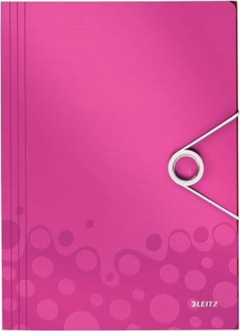 Leitz Active Wow İnce Lastikli Dosya 4599 Metalik Mavi