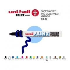 Uni PAINT MARKER 2.2-2.8 Boyama Markörü A.Mavi