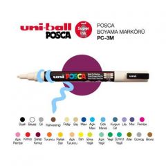 Uni POSCA 0.9-1.3 Su Bazlı Poster Markörü Siyah
