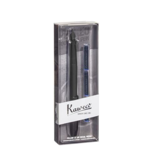 Kaweco Perkeo Dolma Kalem Seti All Black M Uç 10002251