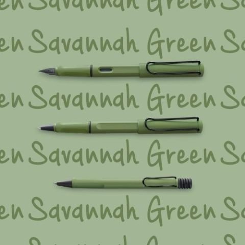 Lamy Safari 2021 Özel Üretim Savannah Green Dolma Kalem 41S-F