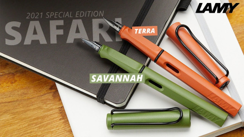 Lamy Safari 2021 Özel Üretim Savannah Green Roller Kalem 341M