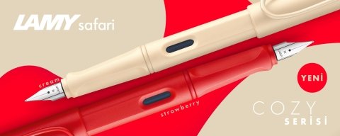 Lamy Safari 2022 Özel Üretim Cream Dolma Kalem M Uç