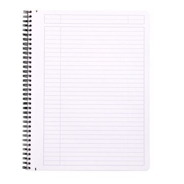 Rhodia A4+ Turuncu Kapak Spiralli Çizgili Defter