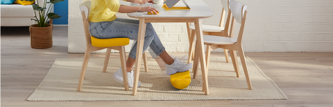 Leitz Ergo Cosy Masa Ayak Desteği Sarı