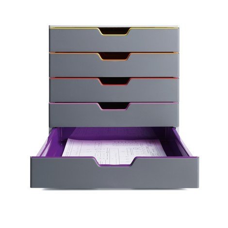Durable Varicolor Çekmeceli Evrak Rafı - 5 Renkli