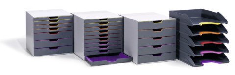 Durable Varicolor Çekmeceli Evrak Rafı - 5 Renkli