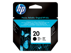 HP 20 Büyük Siyah Orijinal Mürekkep Kartuşu (C6614DE)