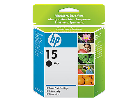 HP 15 Büyük Siyah Orijinal Mürekkep Kartuşu (C6615DE)