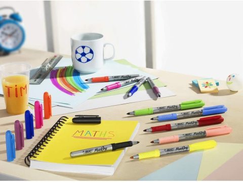 Bic Marking Permanent Kalem Pastel 6 Renk