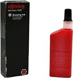 Rotring 23ml. Rapido Mürekkebi Kırmızı