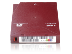 HP LTO-2 Ultrium 400GB Pre-labeled Data Cartridge 20 Pack (C7972AL)