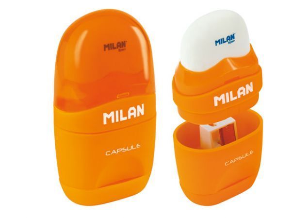 Milan Capsule Fluo Silgili Kalemtraş