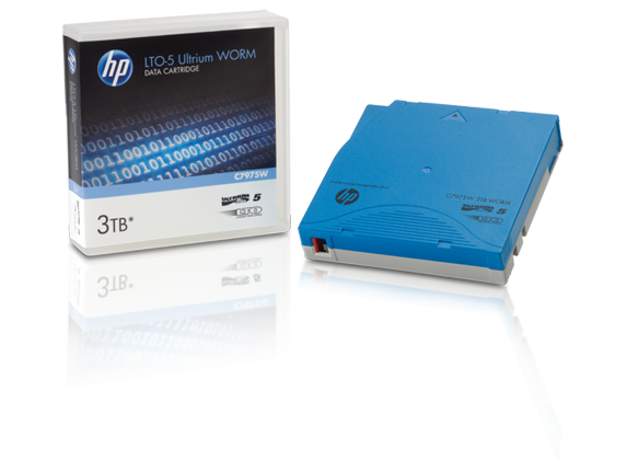 HP LTO-5 WORM Custom Labeled Cartridge 20 Pack (C7975WL)