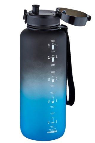 Uzspace Tritan Matara 1000ML.Siyah-Mavi