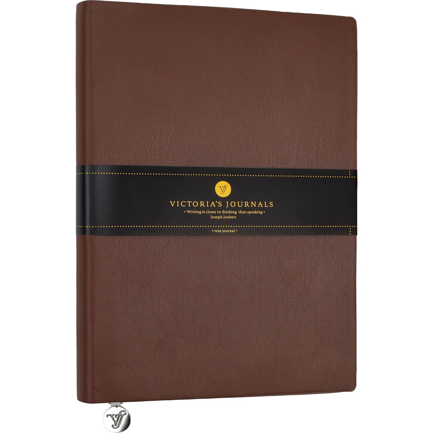 Victoria's Journals 15x21 Flexy Symht Defter 96yp.Çizgili Kahve
