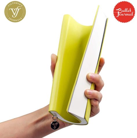 Victoria's Journals 15x21 Flexy Symht Defter 96yp.Çizgili Neon Sarı