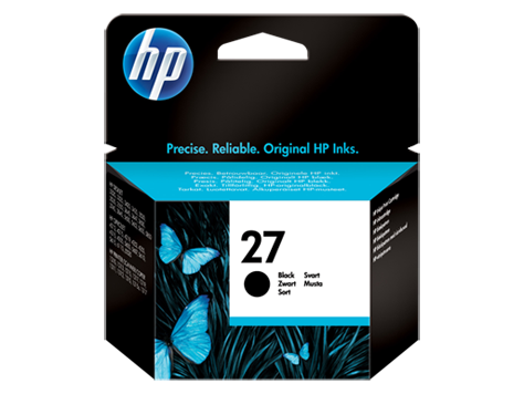 HP 27 Siyah Orijinal Mürekkep Kartuşu (C8727AE)