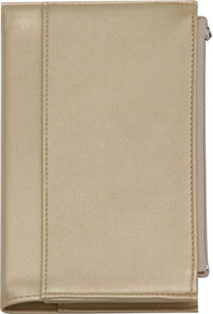 Victoria's Journals Zipco Pearl Defter 14 x 20cm Gold