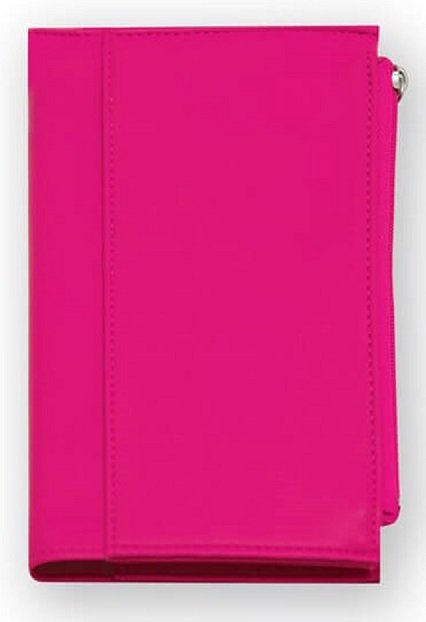 Victoria's Journals Zipco Leatherette Defter 14 x 20cm Pembe