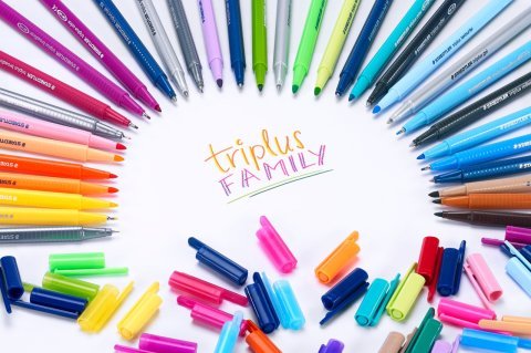 Staedtler Triplus Fineliner Kalem Seti 12 Renk Üçgen Kutu