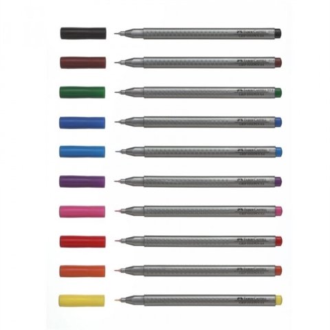 Faber Castell Grip Finepen Kalem Seti 10 Renk