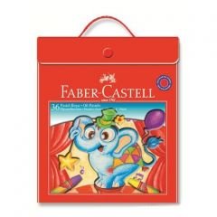 Faber-Castell Plastik Çantalı Tutuculu Pastel Boya 36 Renk