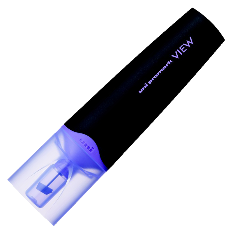 Uni PROMARK VIEW 5mm Fosforlu Kalem Mor