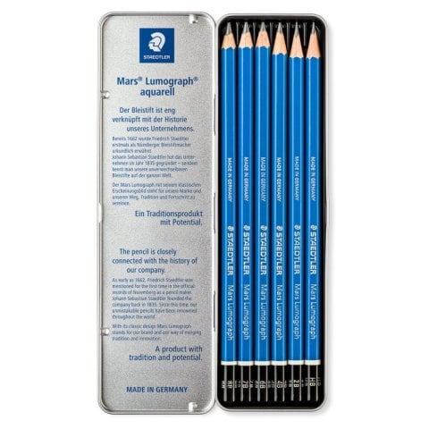 Staedtler Dereceli Kalem Mars Lumograph 6'lı