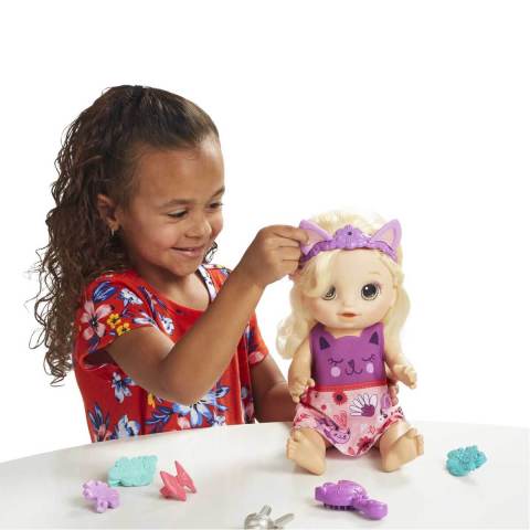 Baby Alive Bebeğimle Saç Tasarımı Sarışın E5241