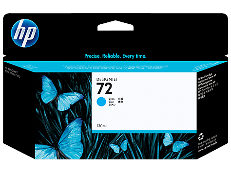 HP 72 130 ml Camgöbeği DesignJet Mürekkep Kartuşu (C9371A)