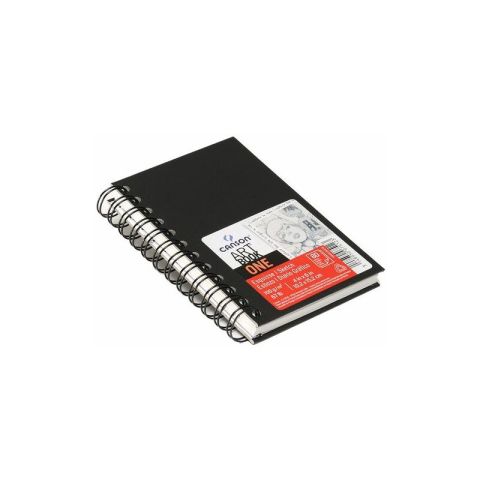 Canson Art Book One A4 Spiralli Sert Kapak Eskiz Defteri 100gr 80 Yaprak 21.6x27.9cm